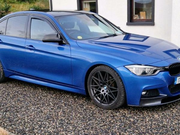 BMW 3-Series Saloon, Diesel, 2017, Blue
