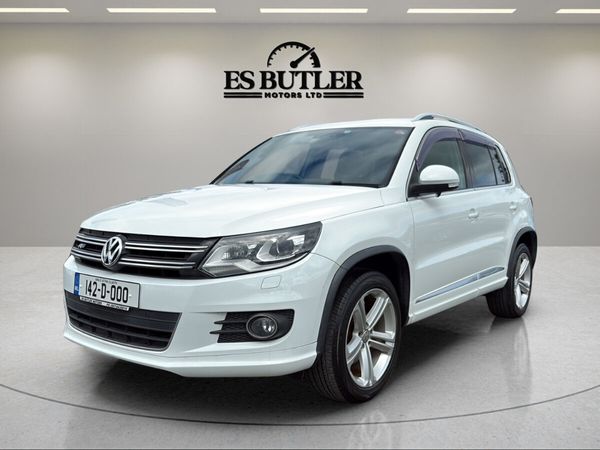 Volkswagen Tiguan SUV, Petrol, 2014, White