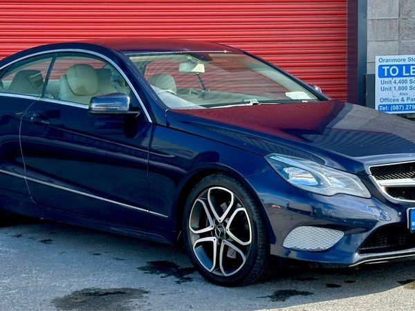 Mercedes-Benz E-Class Coupe, Diesel, 2013, Blue