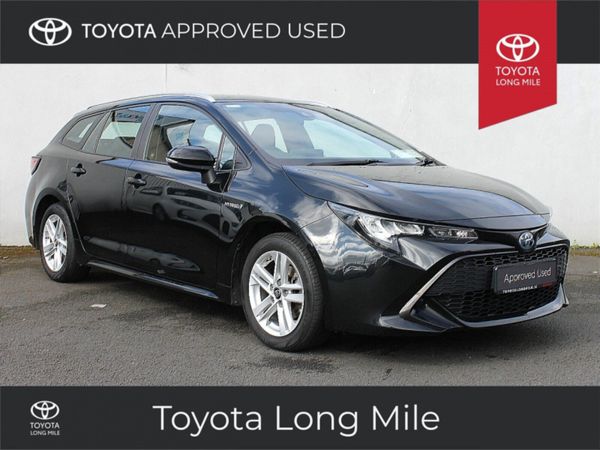 Toyota Corolla Estate, Petrol Hybrid, 2021, Black