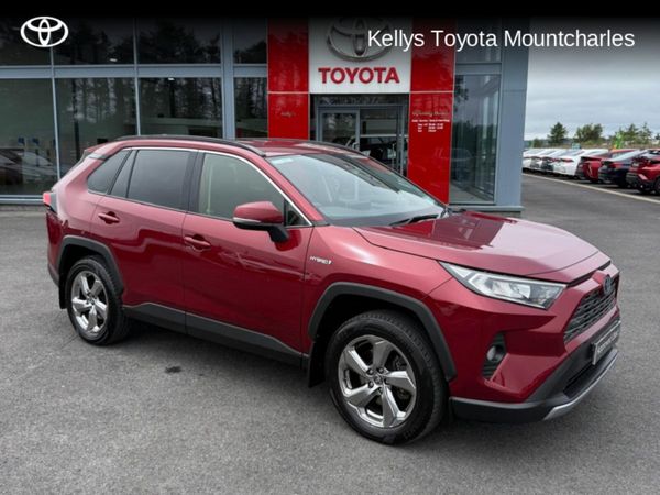 Toyota RAV4 SUV, Petrol Hybrid, 2022, Red