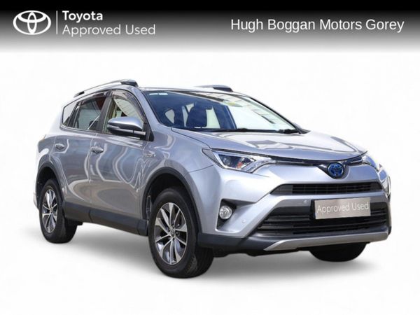 Toyota RAV4 SUV, Petrol Hybrid, 2018, Silver