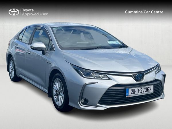 Toyota Corolla Saloon, Petrol Hybrid, 2021, Grey