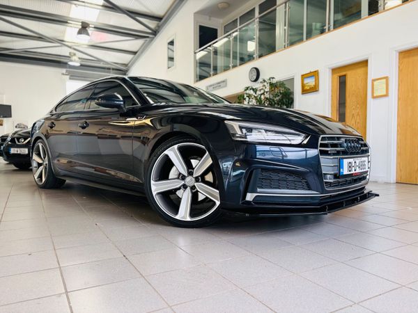 Audi A5 Hatchback, Diesel, 2018, Blue