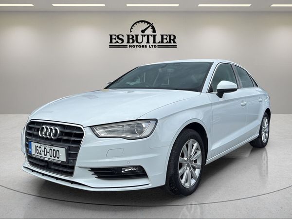 Audi A3 Saloon, Petrol, 2016, White