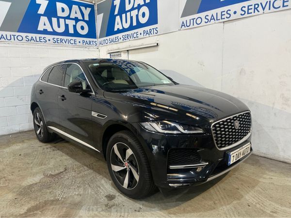 Jaguar F-Pace SUV, Petrol Plug-in Hybrid, 2022, Black