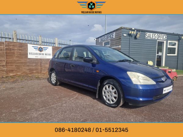 Honda Civic Hatchback, Petrol, 2002, Blue