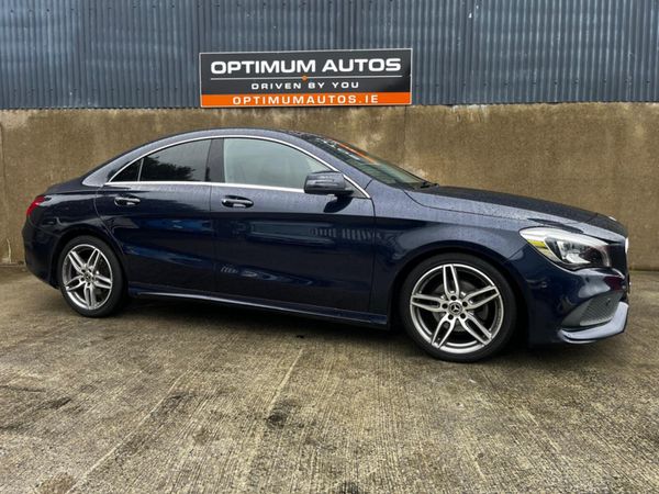 Mercedes-Benz CLA Saloon, Petrol, 2018, Blue