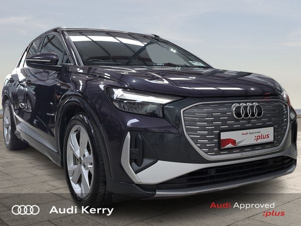 Audi Q4 e-tron SUV, Electric, 2023, Purple