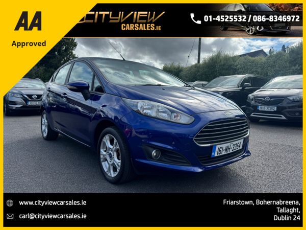Ford Fiesta Hatchback, Petrol, 2016, Blue