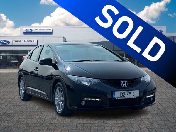 Honda Civic Hatchback, Petrol, 2013, Black