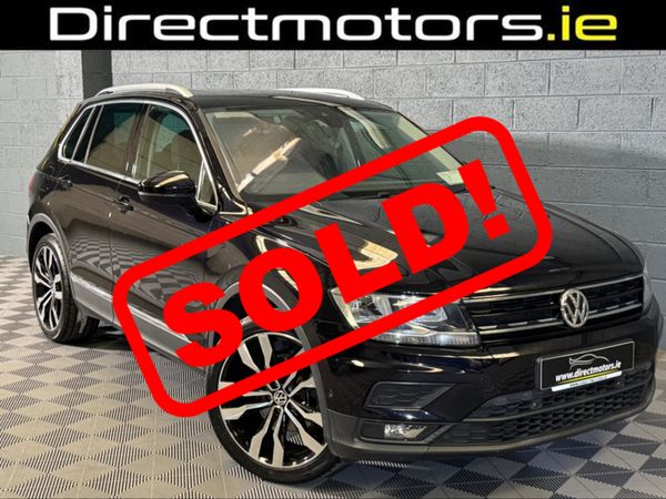 Volkswagen Tiguan Estate, Petrol, 2019, Black