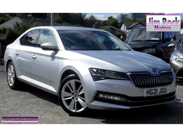 Skoda Superb Saloon, Petrol Plug-in Hybrid, 2021, Silver