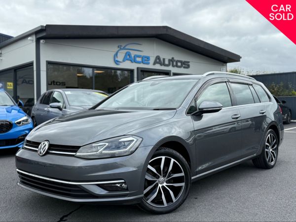 Volkswagen Golf Estate, Petrol, 2018, Grey