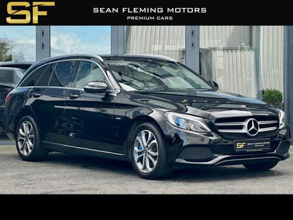 Mercedes-Benz C-Class Estate, Petrol Plug-in Hybrid, 2017, Black