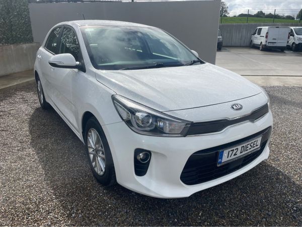 Kia Rio Hatchback, Diesel, 2017, White