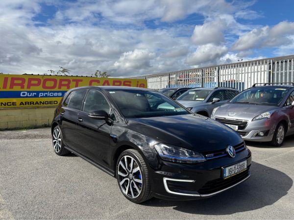 Volkswagen Golf Hatchback, Petrol Plug-in Hybrid, 2016, Black