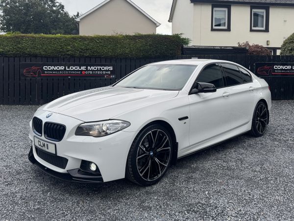 BMW 5-Series Saloon, Diesel, 2016, White