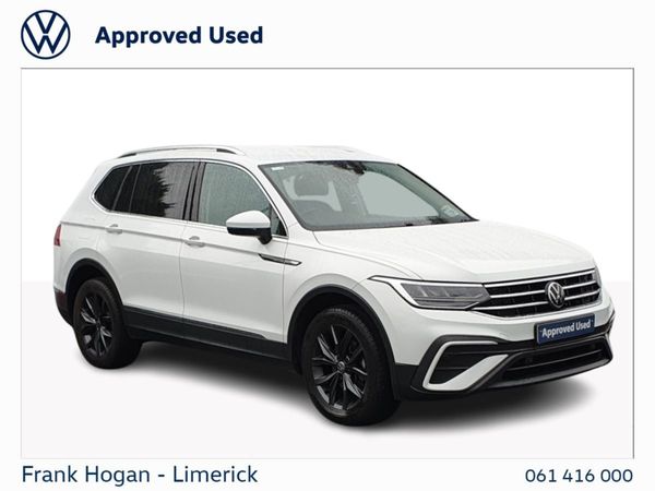 Volkswagen Tiguan Allspace SUV, Diesel, 2022, White