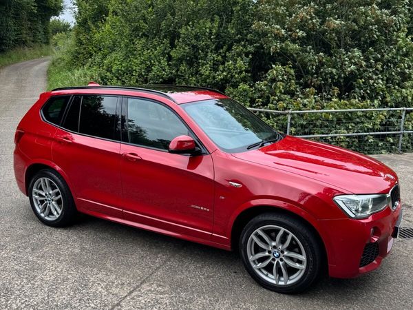 BMW X3 SUV, Diesel, 2017, Red