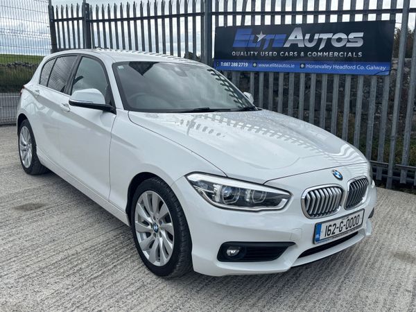 BMW 1-Series Hatchback, Petrol, 2016, White