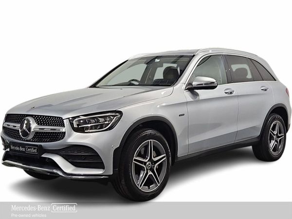 Mercedes-Benz GLC SUV, Diesel Plug-in Hybrid, 2021, Silver