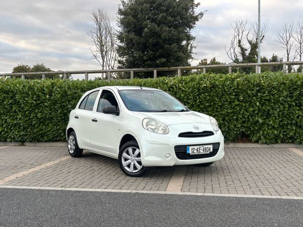 Nissan Micra Hatchback, Petrol, 2012, White