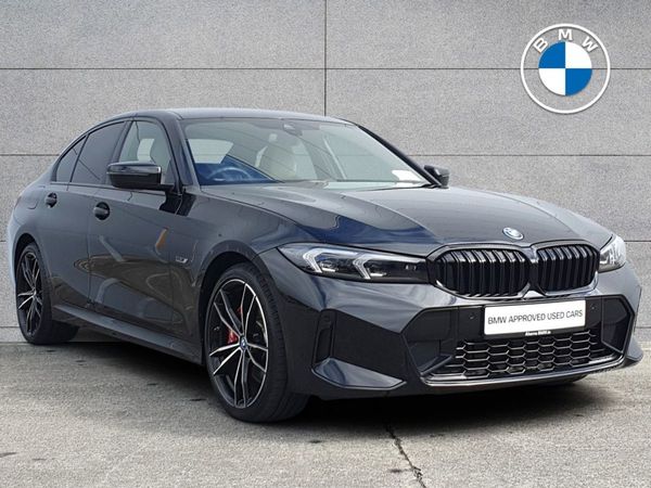 BMW 3-Series Saloon, Petrol Plug-in Hybrid, 2023, Black