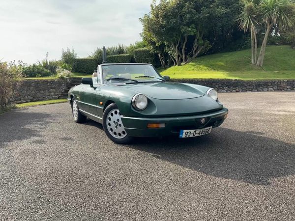 Alfa Romeo Spider Convertible, Petrol, 1993, Green