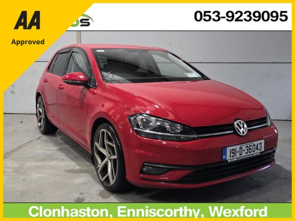 Volkswagen Golf Estate, Diesel, 2019, Red