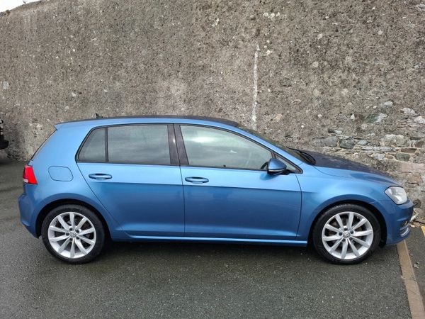 Volkswagen Golf Hatchback, Diesel, 2017, Blue