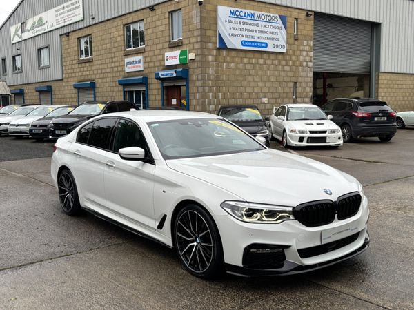 BMW 5-Series Saloon, Diesel, 2017, White