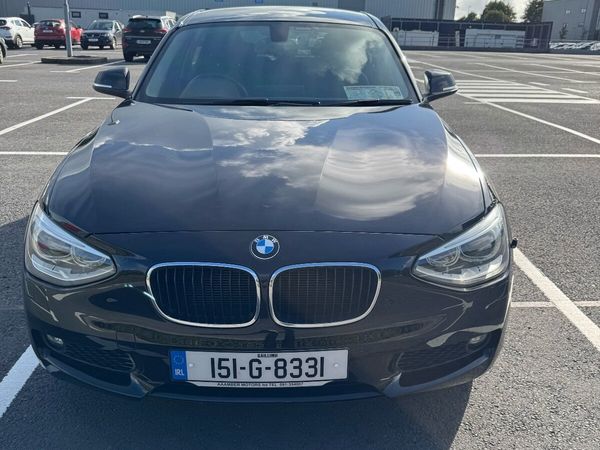 BMW 1-Series Hatchback, Petrol, 2015, Black
