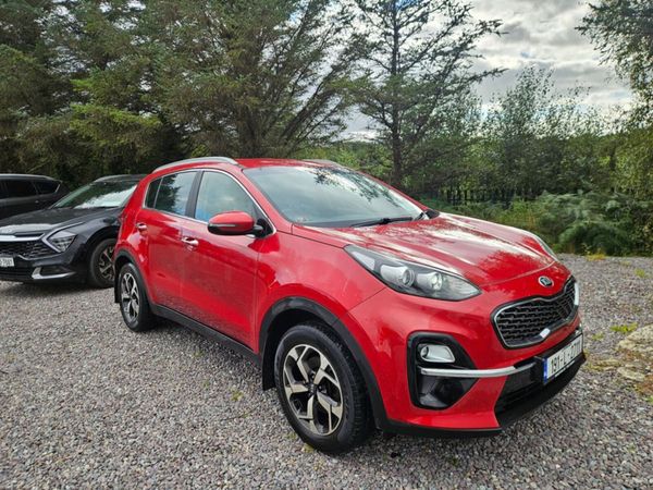Kia Sportage MPV, Diesel, 2019, Red