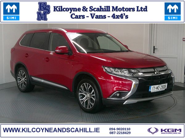 Mitsubishi Outlander SUV, Diesel, 2017, Red