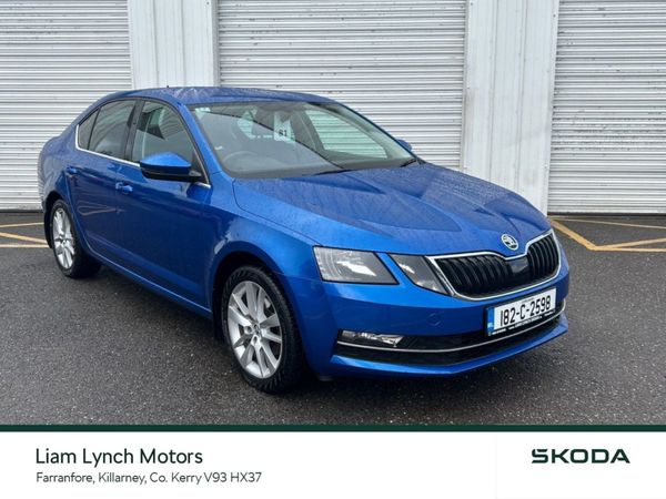 Skoda Octavia Saloon, Petrol, 2018, Blue