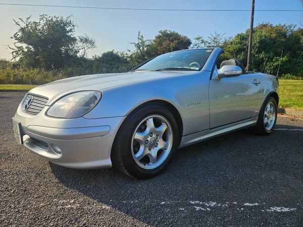 Mercedes-Benz SLK Convertible, Petrol, 2002, Silver