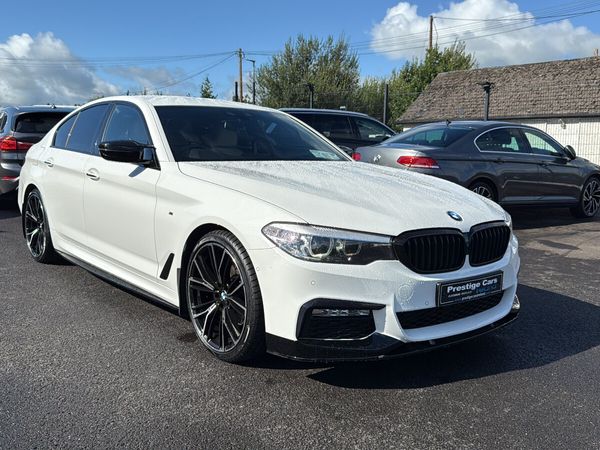 BMW 5-Series Saloon, Diesel, 2018, White