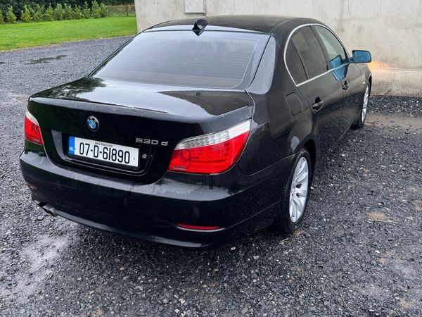 BMW 5-Series Saloon, Diesel, 2007, Black