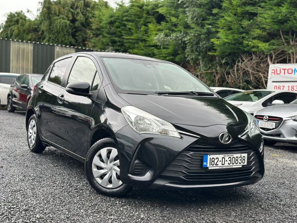 Toyota Vitz Hatchback, Petrol, 2018, Black
