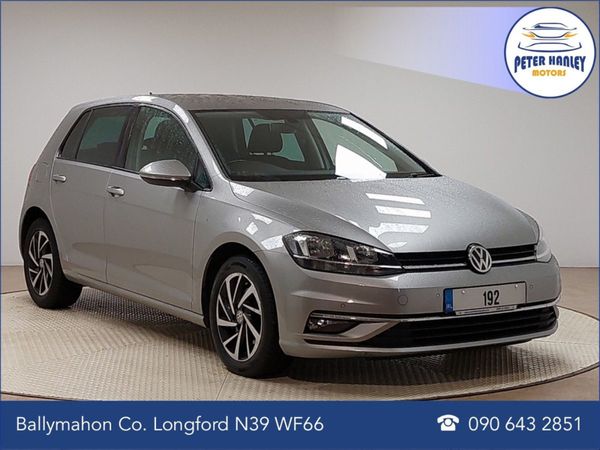 Volkswagen Golf Hatchback, Diesel, 2019, Silver