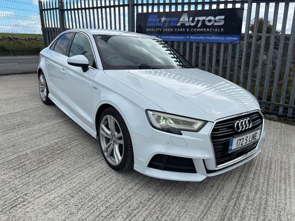 Audi A3 Saloon, Petrol, 2017, White