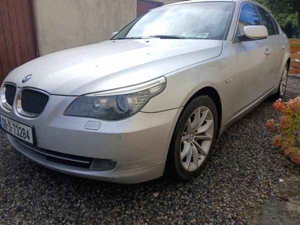 BMW 5-Series Saloon, Diesel, 2008, Silver