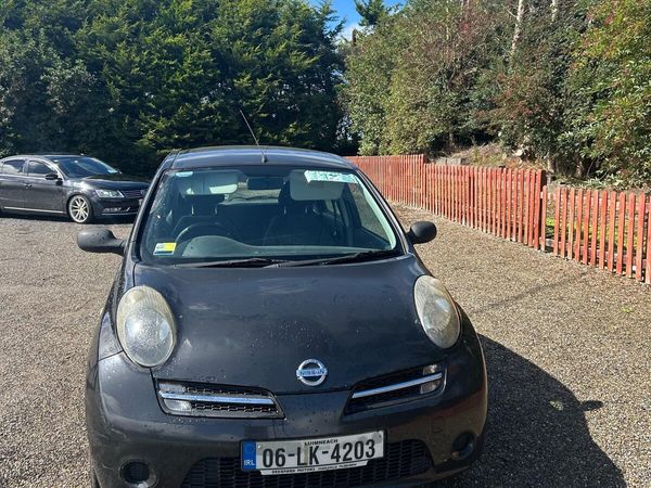 Nissan Micra Hatchback, Petrol, 2006, Black