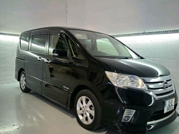 Nissan Serena MPV, Petrol Hybrid, 2012, Black