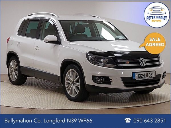 Volkswagen Tiguan SUV, Diesel, 2013, White