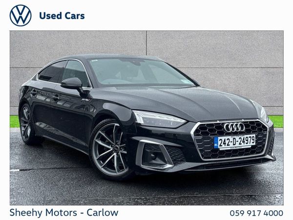 Audi A5 Coupe, Diesel Hybrid, 2024, Black