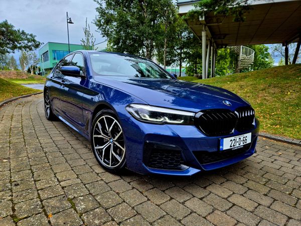 BMW 5-Series Saloon, Diesel, 2022, Blue