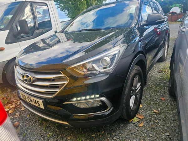 Hyundai Santa Fe SUV, Diesel, 2016, Black