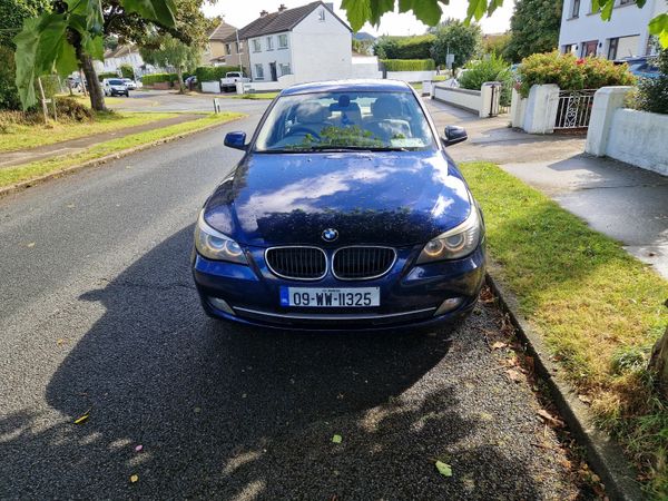 BMW 5-Series Saloon, Diesel, 2009, Blue